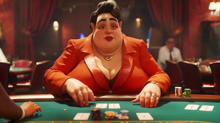 Antarmuka Speed Blackjack di ok togel menampilkan meja dealer langsung dengan kartu berkualitas tinggi